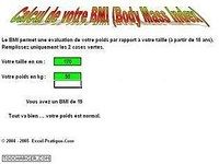 Calculez votre BMI Calculez votre BMI