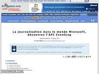 La journalisation dans Windows, découvrez l'API EventLog La journalisation dans Windows, découvrez l'API EventLog