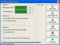 Local SMTP Relay Server Local SMTP Relay Server