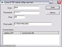 Core FTP Mini SFTP Server Core FTP Mini SFTP Server