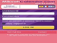 Calendrier Mikvé Calendrier Mikvé