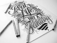 Idées de lettrage à la main Idées de lettrage à la main