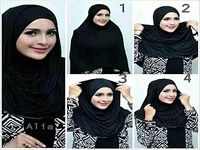 Étape par étape Tutoriel Hijab Étape par étape Tutoriel Hijab