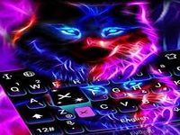Loup coloré Thème pour clavier Loup coloré Thème pour clavier