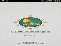 Gowri Panchangam Gowri Panchangam