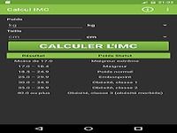 Calcul IMC Calcul IMC