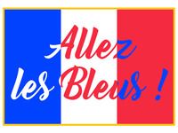 Drapeau Allez les bleus Drapeau Allez les bleus