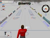Outdoor Curling Simulation Outdoor Curling Simulation