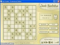 Just Sudoku - Professional Edition Just Sudoku - Professional Edition