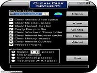Clean Disk Security Clean Disk Security
