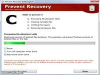 Prevent Recovery Prevent Recovery