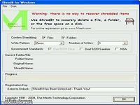 ShredIt for Windows ShredIt for Windows