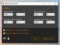 MouseAxisLocker 1.0 MouseAxisLocker 1.0