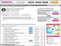 Vidéos pour se former sur Windows Vista Vidéos pour se former sur Windows Vista