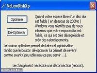 NoLowDiskXp NoLowDiskXp
