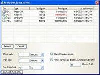 Abaiko Disk Space Monitor Abaiko Disk Space Monitor