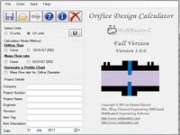 Orifice Design Calculator Orifice Design Calculator
