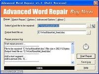 Advanced Word Repair Advanced Word Repair