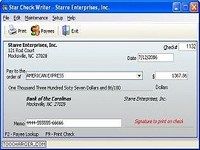 Star Check Writer Star Check Writer