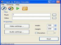 Flash To Video Encoder Flash To Video Encoder
