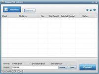 Simpo PDF to Excel Simpo PDF to Excel