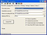 Nice PDF Creator Nice PDF Creator