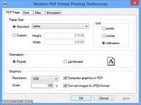 Modern PDF Printer Modern PDF Printer