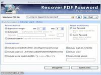 Recover PDF Password Recover PDF Password