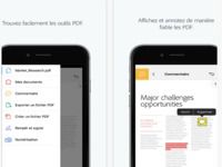 Adobe Acrobat Reader pour iOS Adobe Acrobat Reader pour iOS