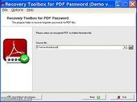 Recovery Toolbox for PDF Password Recovery Toolbox for PDF Password