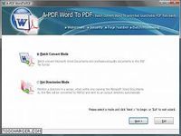 A-PDF Word to PDF A-PDF Word to PDF