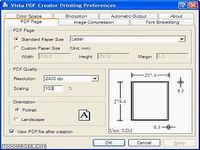 Vista PDF Creator Vista PDF Creator