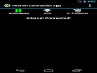 Connexion à Internet appli Connexion à Internet appli
