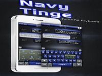 Navy Tinge Keyboard Theme Navy Tinge Keyboard Theme