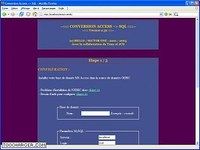 Conversion Access - SQL Conversion Access - SQL