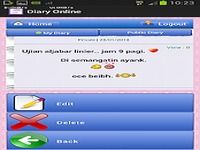 Diary Online Diary Online