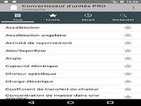 Convertisseur d'unités PRO Convertisseur d'unités PRO