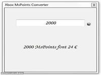 Xbox MsPoints Converter Xbox MsPoints Converter