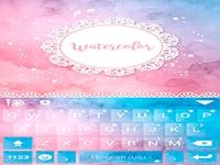 Thème de clavier Colorful Watercolor Thème de clavier Colorful Watercolor