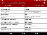 Phone and SIM Info Phone and SIM Info