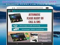 Automatic Flash On Call & SMS Automatic Flash On Call & SMS