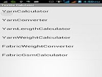 Textile Yarn Calculator Textile Yarn Calculator