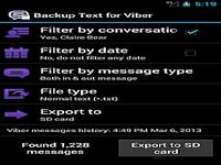 Backup Text for Viber Backup Text for Viber