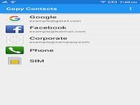 Copy Contacts Copy Contacts