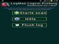 LogMan logcat check LogMan logcat check