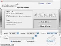 4Videosoft Copie DVD pour Mac 4Videosoft Copie DVD pour Mac