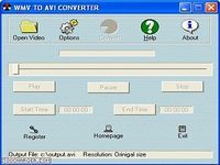 WMV to AVI Converter WMV to AVI Converter