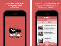 Indie Guides Paris iOS  Indie Guides Paris iOS