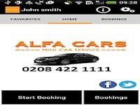 Alfa Cars Minicab London Alfa Cars Minicab London