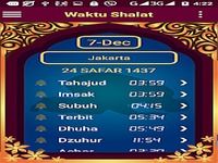 Waktu Shalat Waktu Shalat